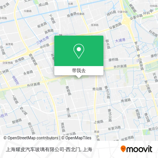 上海耀皮汽车玻璃有限公司-西北门地图