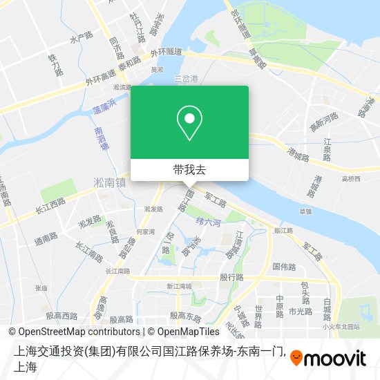 上海交通投资(集团)有限公司国江路保养场-东南一门地图