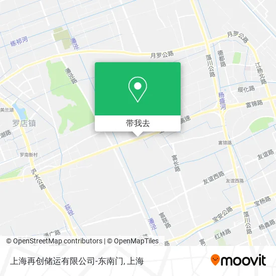 上海再创储运有限公司-东南门地图