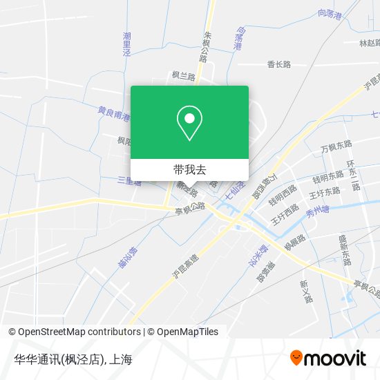 华华通讯(枫泾店)地图