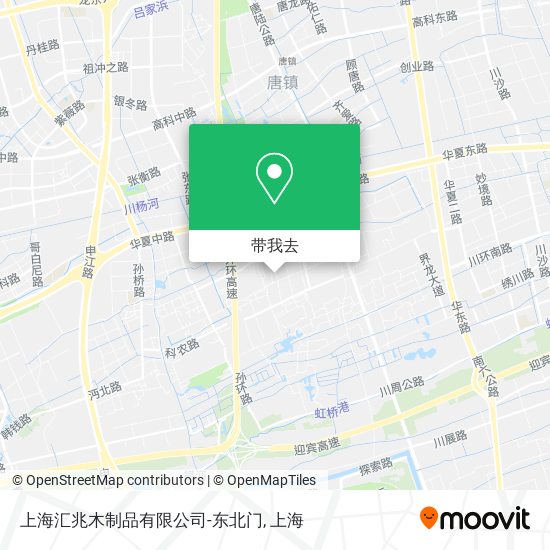 上海汇兆木制品有限公司-东北门地图