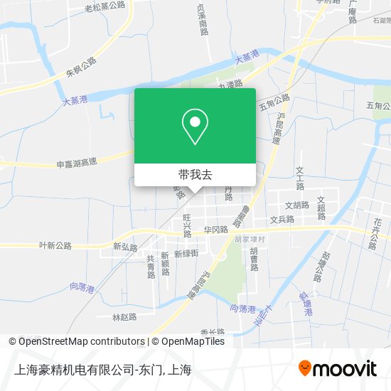 上海豪精机电有限公司-东门地图