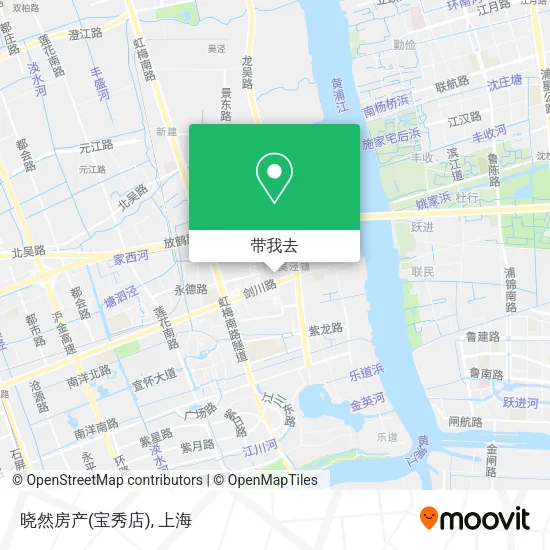 晓然房产(宝秀店)地图