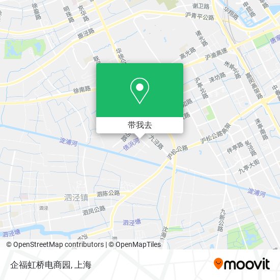 企福虹桥电商园地图