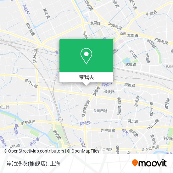 岸泊洗衣(旗舰店)地图