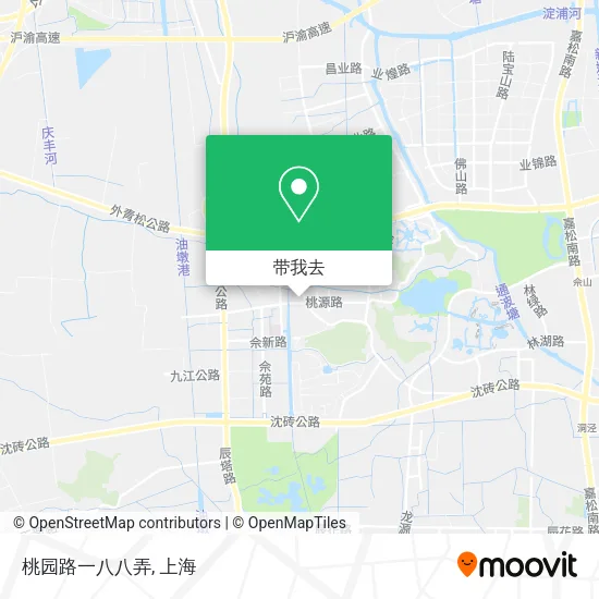 桃园路一八八弄地图