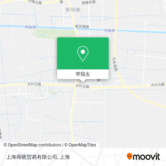 上海商晓贸易有限公司地图