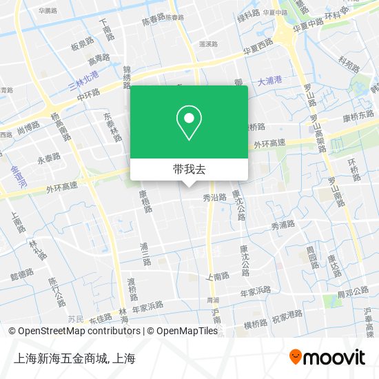 上海新海五金商城地图