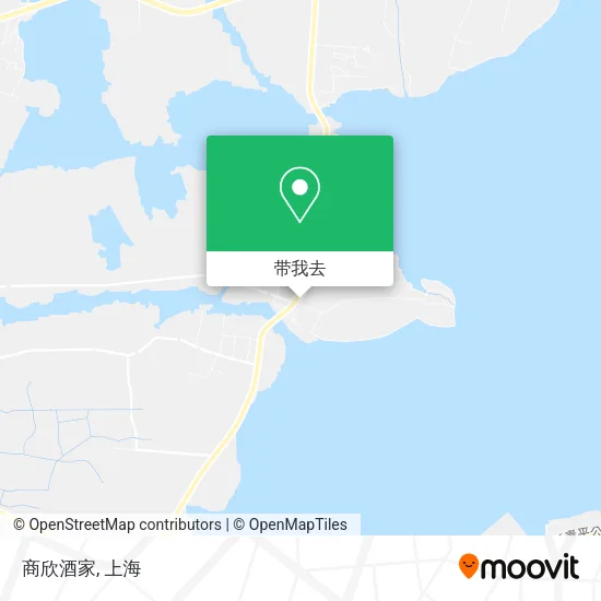 商欣酒家地图