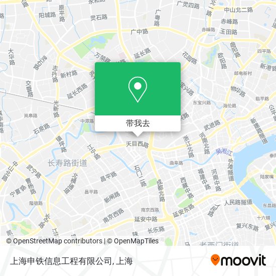 上海申铁信息工程有限公司地图