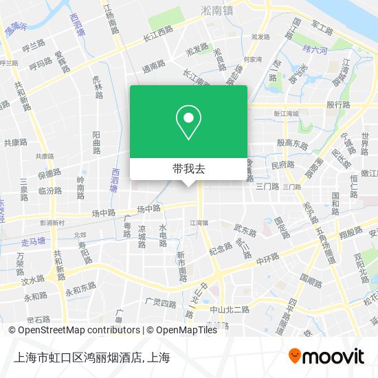 上海市虹口区鸿丽烟酒店地图