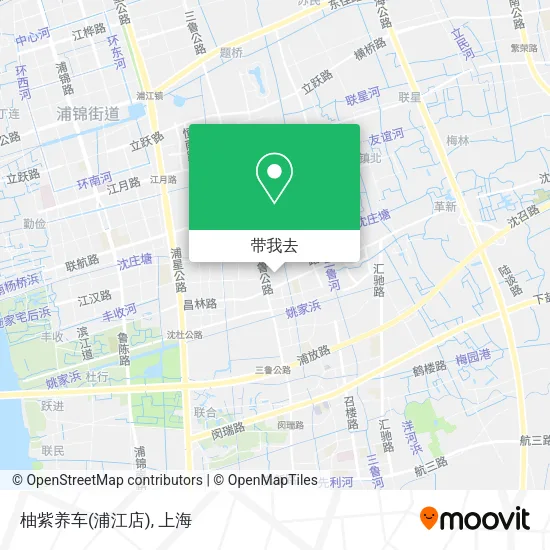 柚紫养车(浦江店)地图
