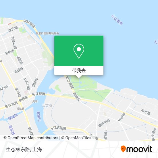 生态林东路地图