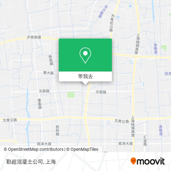 勤超混凝土公司地图