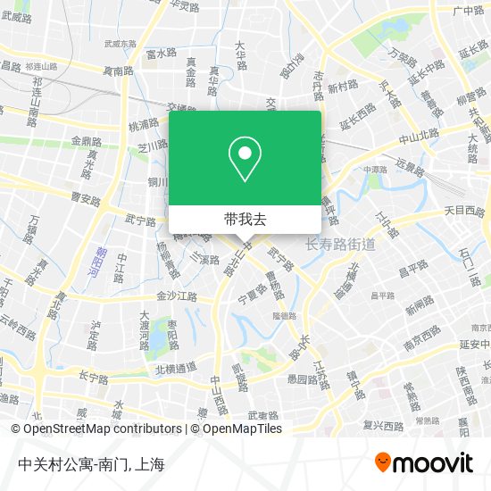 中关村公寓-南门地图