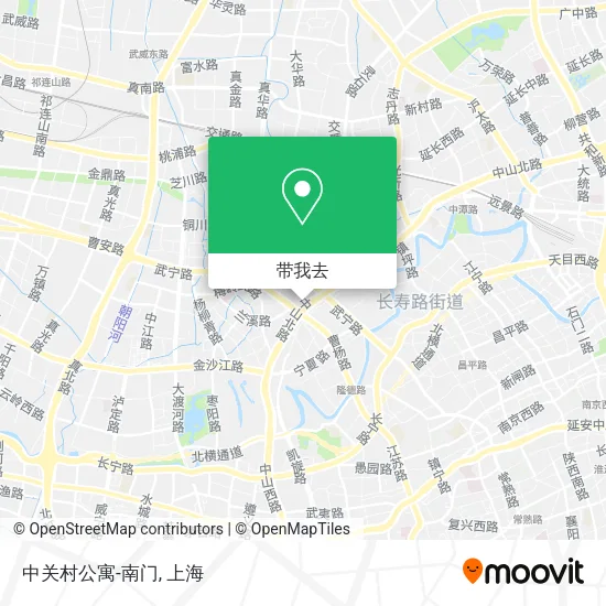 中关村公寓-南门地图