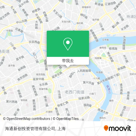 海通新创投资管理有限公司地图