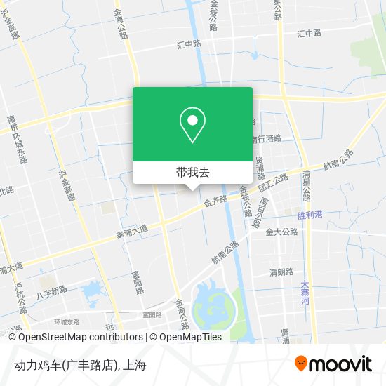 动力鸡车(广丰路店)地图