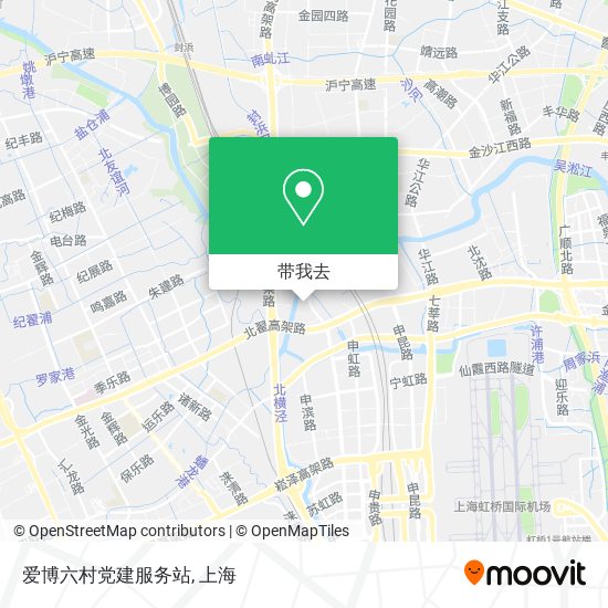 爱博六村党建服务站地图