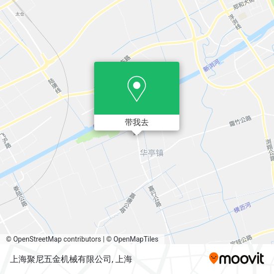 上海聚尼五金机械有限公司地图