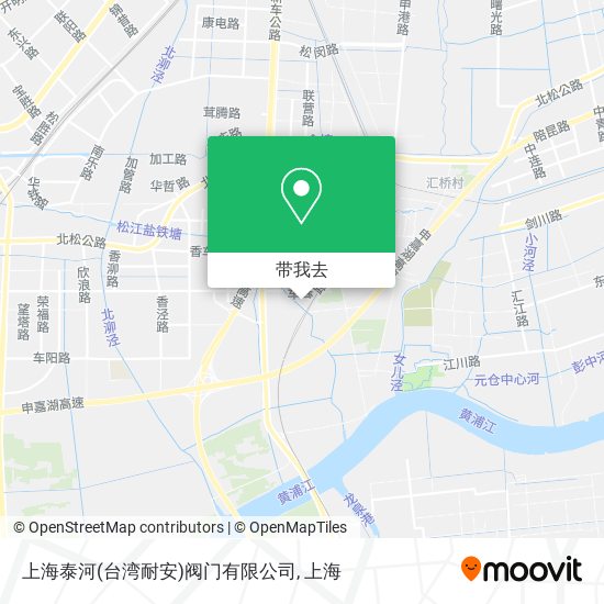 上海泰河(台湾耐安)阀门有限公司地图