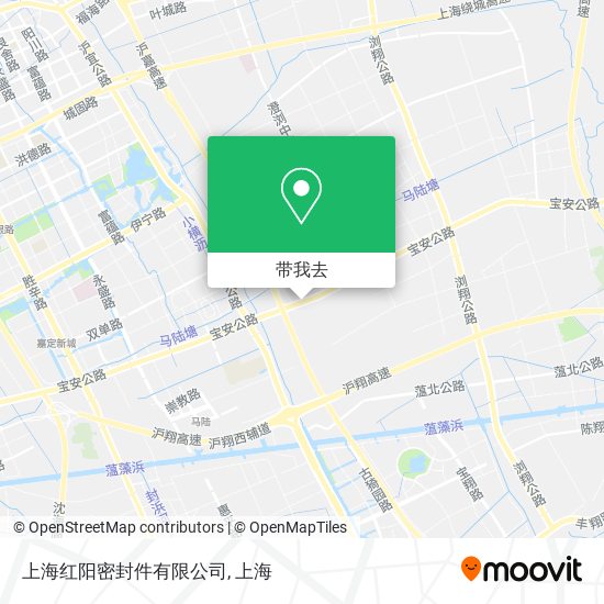 上海红阳密封件有限公司地图