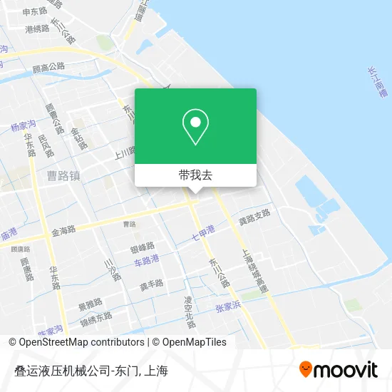 叠运液压机械公司-东门地图