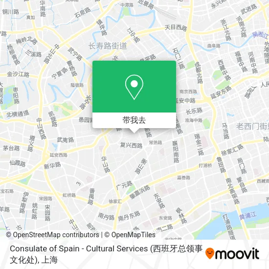 Consulate of Spain - Cultural Services (西班牙总领事文化处)地图