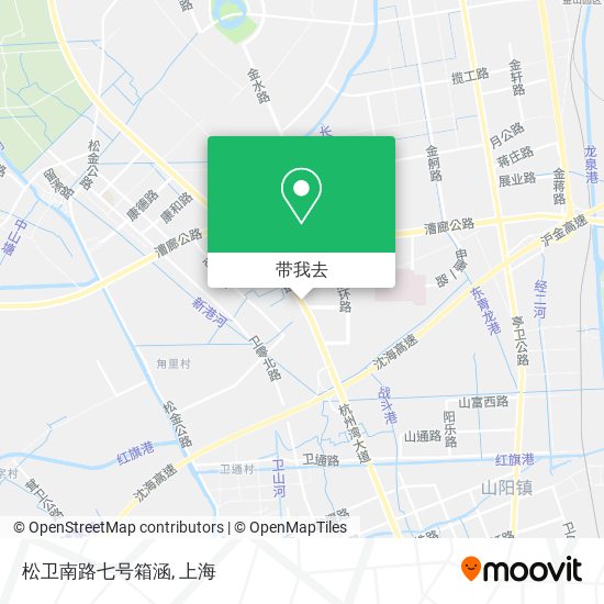 松卫南路七号箱涵地图