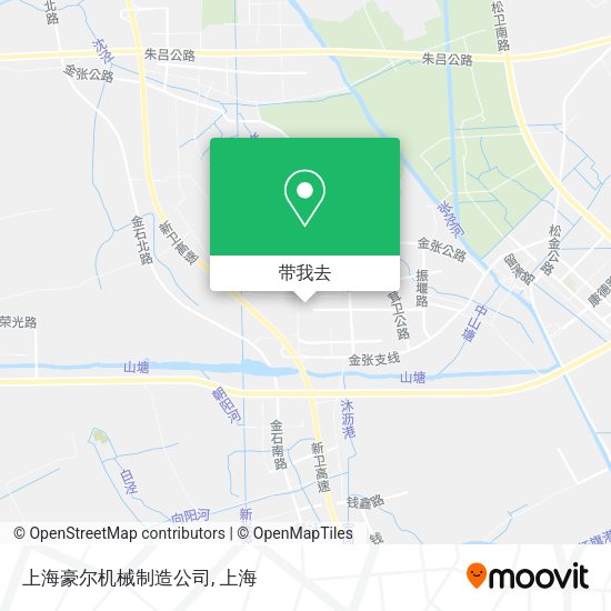 上海豪尔机械制造公司地图