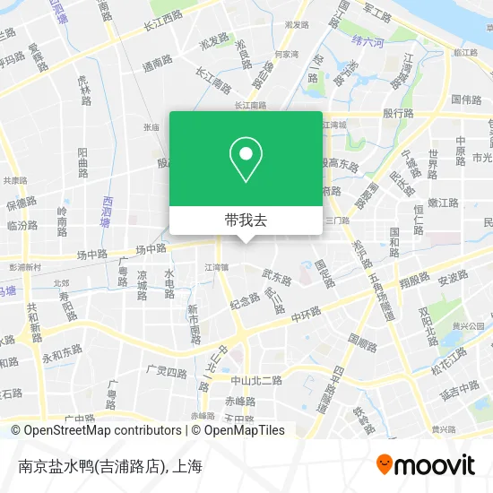 南京盐水鸭(吉浦路店)地图