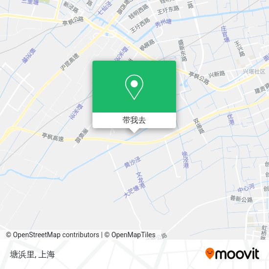 塘浜里地图