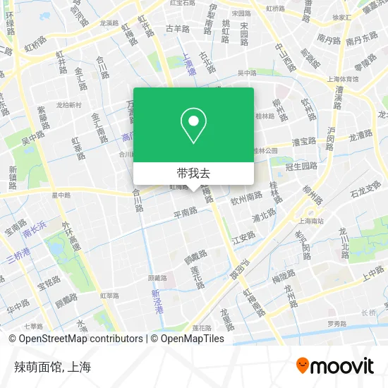 辣萌面馆地图