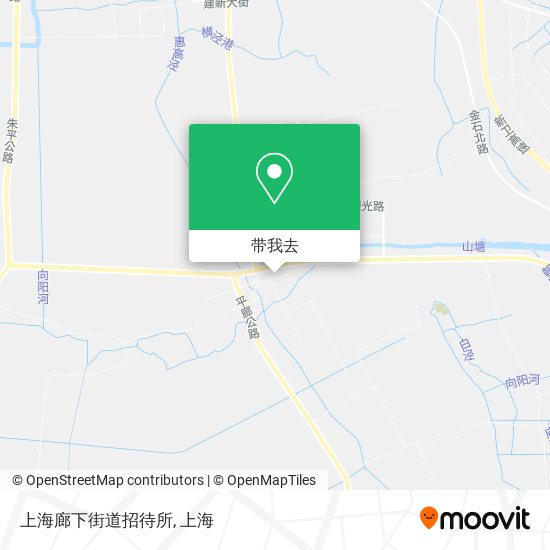 上海廊下街道招待所地图