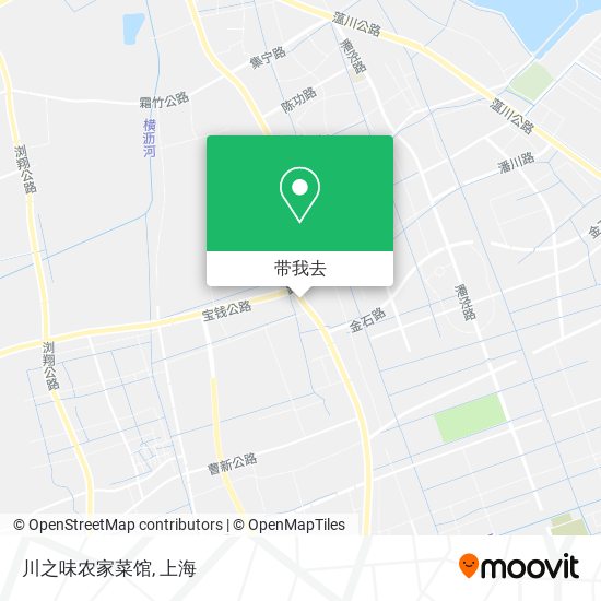 川之味农家菜馆地图