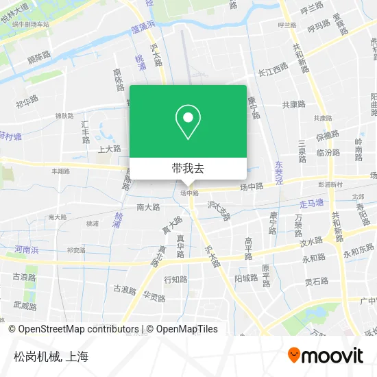 松岗机械地图