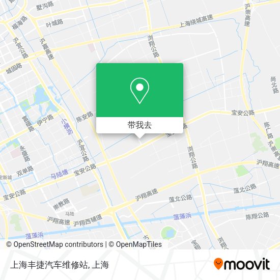 上海丰捷汽车维修站地图