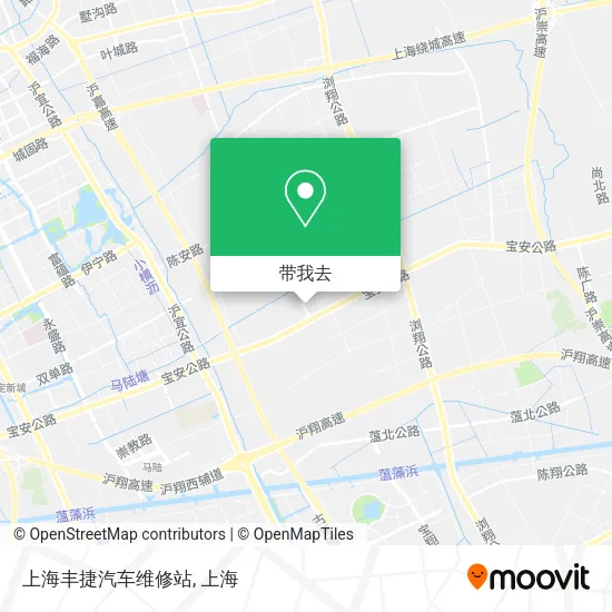 上海丰捷汽车维修站地图