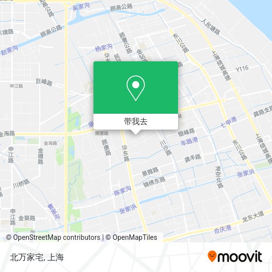 北万家宅地图