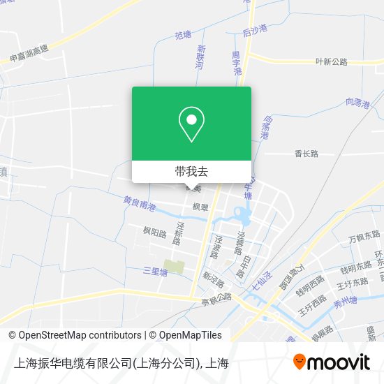 上海振华电缆有限公司(上海分公司)地图