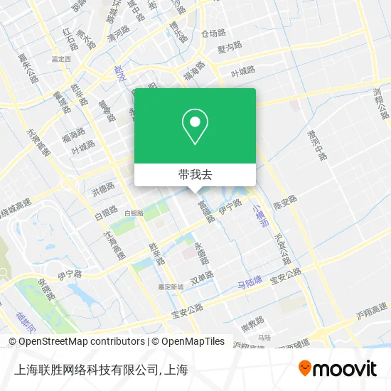 上海联胜网络科技有限公司地图