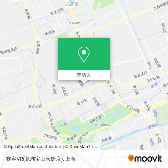 视客VR(龙湖宝山天街店)地图