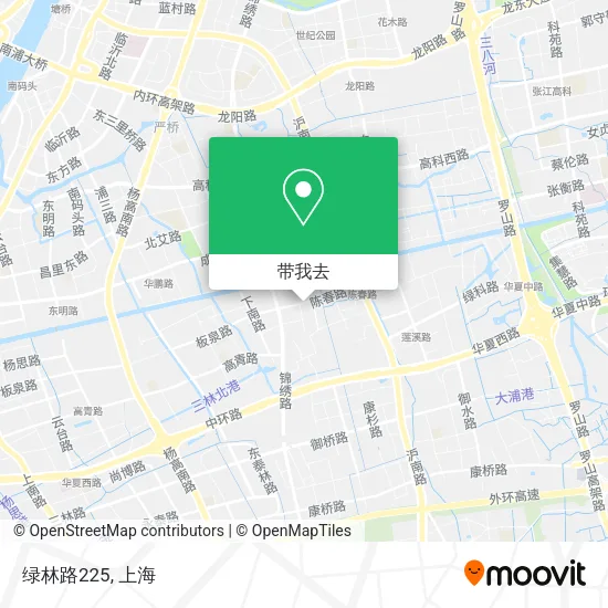 绿林路225地图