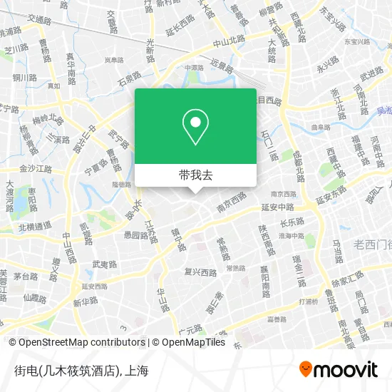 街电(几木筱筑酒店)地图