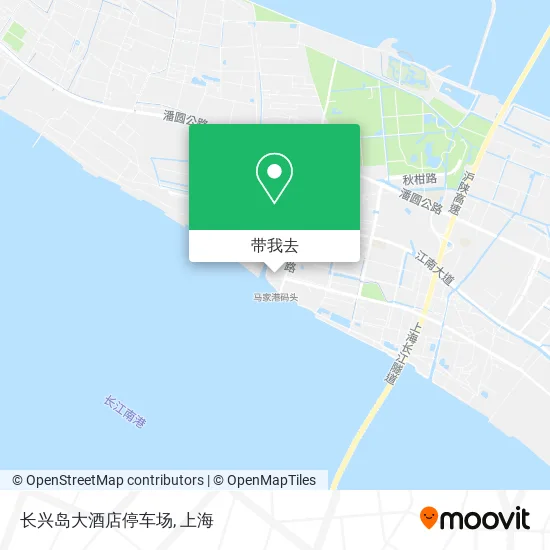 长兴岛大酒店停车场地图