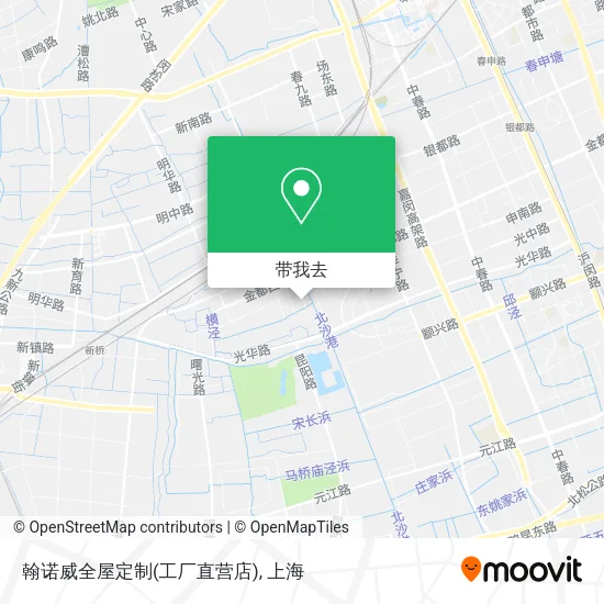翰诺威全屋定制(工厂直营店)地图