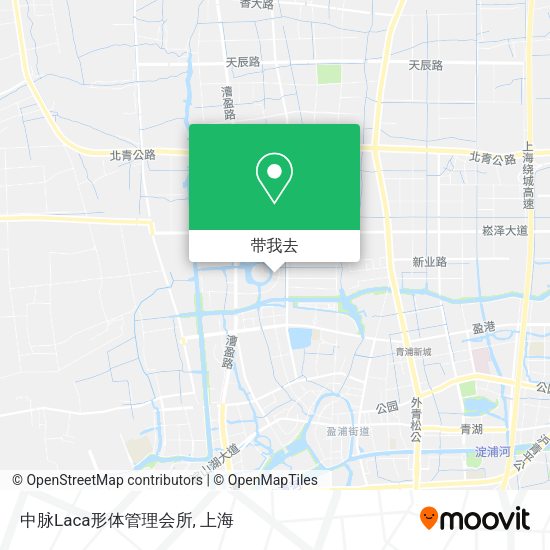 中脉Laca形体管理会所地图