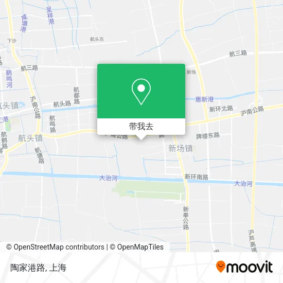 陶家港路地图