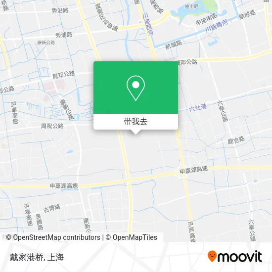 戴家港桥地图