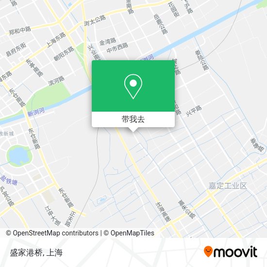 盛家港桥地图
